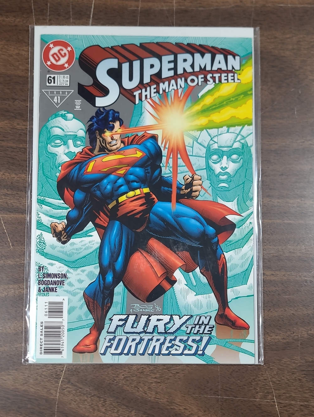 DC Superman The Man of Steel Comic Book #61 October 1996